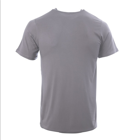KING NEW YORK, V-NECK T-SHIRT , LIGHT GREY. - Picture 8 of 12